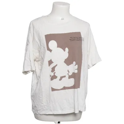 T-shirt (Blanc, Marron) de Disney Mickey Mouse Coton