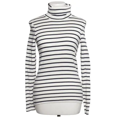 Turtleneck (Hvid, Sort) fra Petit Bateau Bomuld