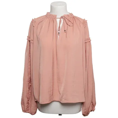 Bluse (C-REB/ SATIN RUFFLE TUNIC) fra Costes Rebel Polyester