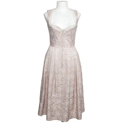Dirndl (Beige) from Limberry Cotton, Polyester, Viscose