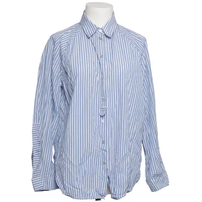Bluse (Blau, Weiß) von Marella Sport Baumwolle