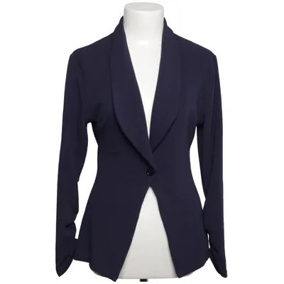 Blazer (Blue) from Kojooin Elastane, Polyester