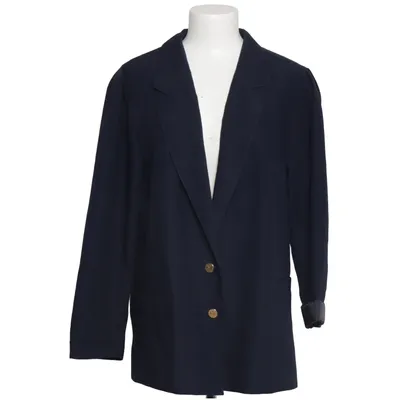 Blazer (Blue) from Nino Polyester, Viscose