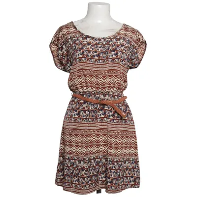 Jurk (Bruin, Wit, Blauw) van Body Central Polyester