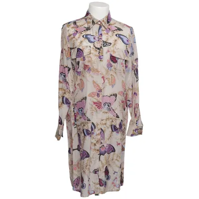 Blusenkleid (Beige, Mehrfarbig) von Gerard Darel Baumwolle, Seide