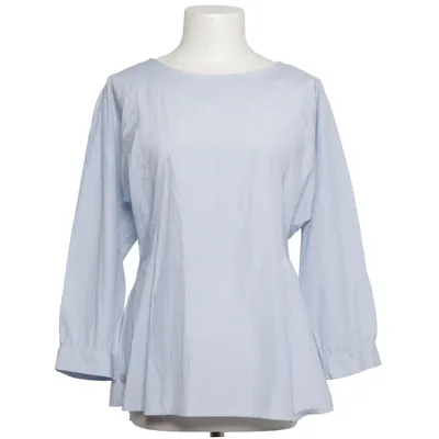 Bluse (Blå, Hvid) fra Manila Grace Bomuld, Polyester