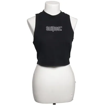 Crop top (Black) from Snipes Cotton, Elastane