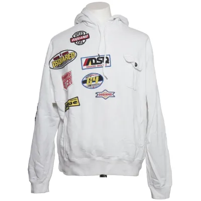 Hoodie (White) from Dsquared2 Cotton