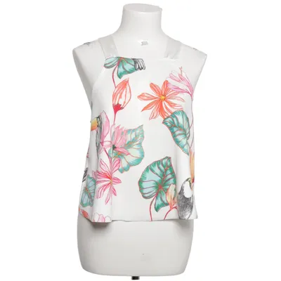 Top (White, Multicolored) from Mango Suit
