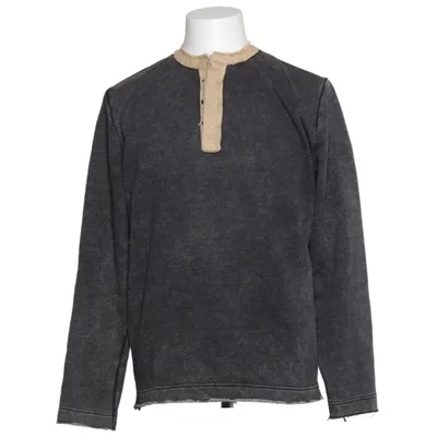 Henley T-shirt (Grå, Beige) fra Mey & Edlich Bomuld, Polyester