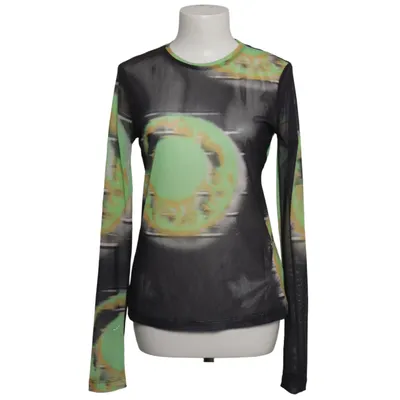 Top (Black, Green, Multicolored) from Wood Wood Polyester