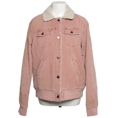 Fodrad jeansjacka (Rosa, Beige) från Roxy Bomull, Polyester