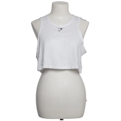 Débardeur de sport (Blanc) de Gymshark Coton