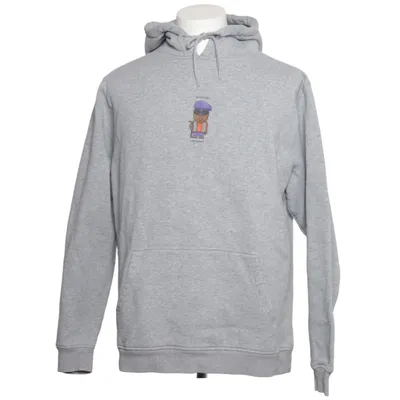 Huvtröja (Grå) från Mister Tee Bomull, Polyester