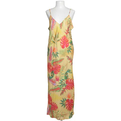 Maxi dress (Yellow, Multicolored) from Primark Polyester