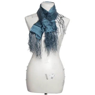 Écharpe (Bleu) de Striessnig Soie