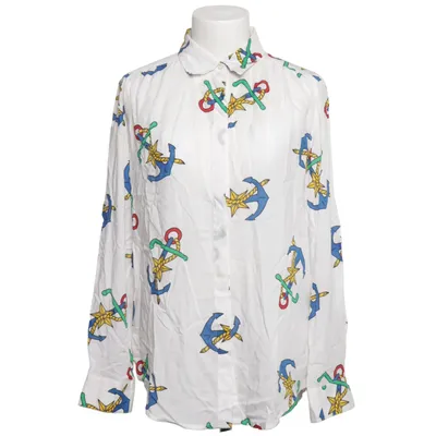 Blouse (Blanc, Multicolore) de Benetton Modal