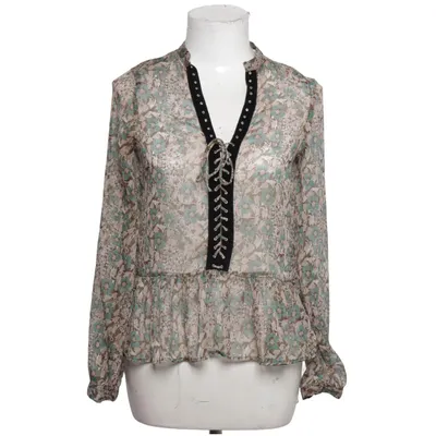 Blouse (Beige, Blue, Multicolored, Black) from Zara Z1975 Denim