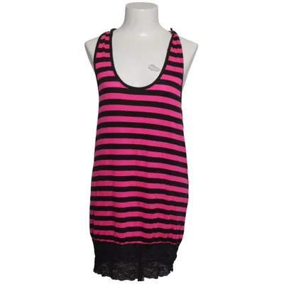 Tank­top (Pink, Schwarz) von Wet Seal Acryl, Elasthan