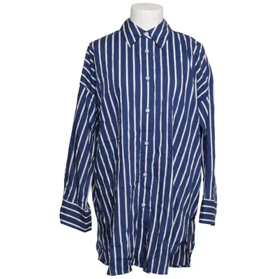 Shirt (Blue, White) from Arket Cotton, Lyocell
