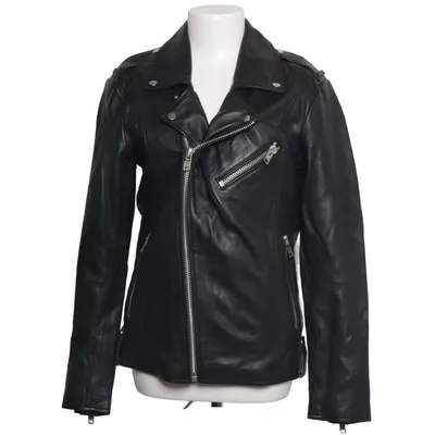 Bikerjacka (Svart) från About You Bomull, Skinn, Polyester