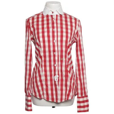 Shirt (Red, White) from Le Sarte Pettegole Cotton, Elastane, Polyamide