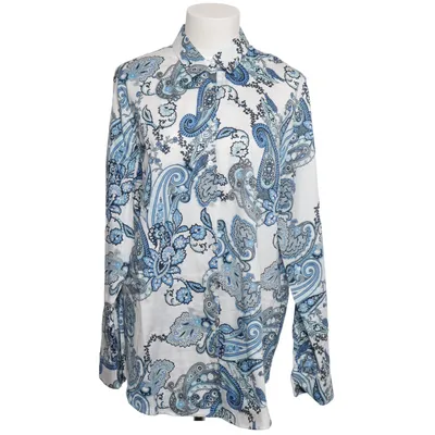 Shirt (Blue, White) from Carry Cotton