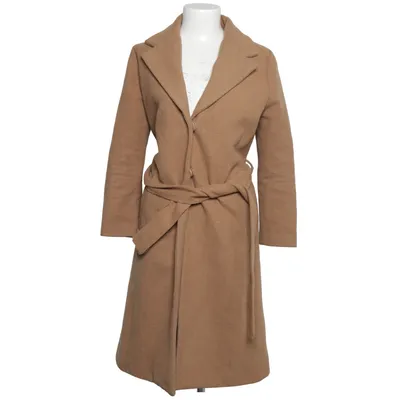 Coat (Beige) from Magasin Polyester, Wool