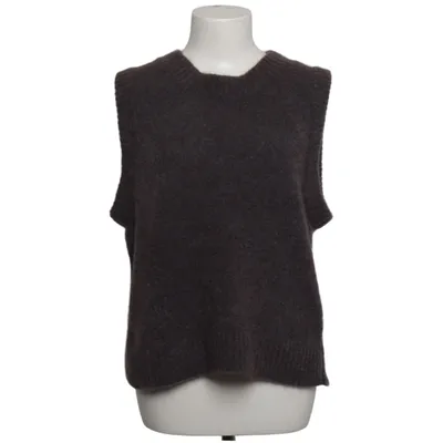 Pull sans manches (Gris) de Johnny Love Élasthane, Mohair, Polyamide, Laine