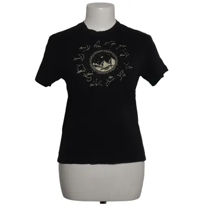 T-shirt (Svart) från Manda Bomull, Modal