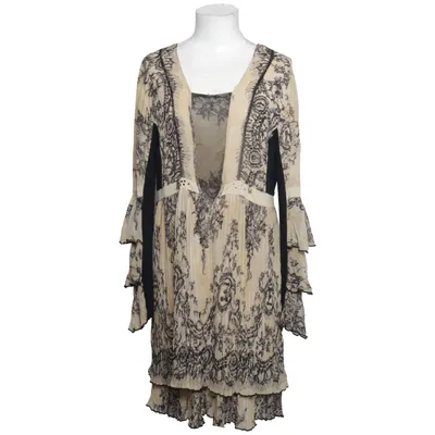 Dress (Beige, Black) from Elisa Cavaletti Polyester