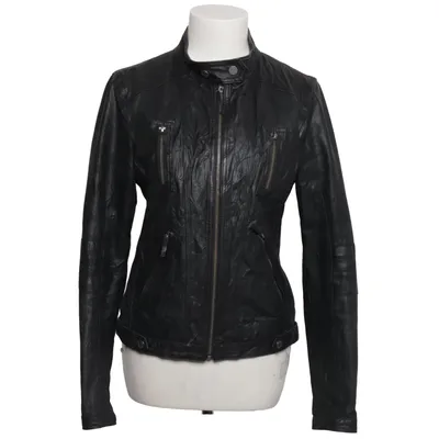 Leather jacket (Gray) from One Green Elephant Leather, Polyester