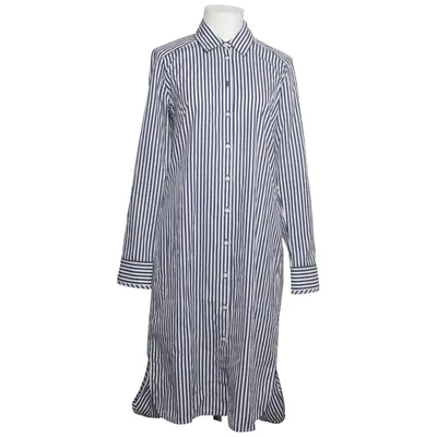 Shirt dress (Blue, White) from Claudia Sträter Cotton