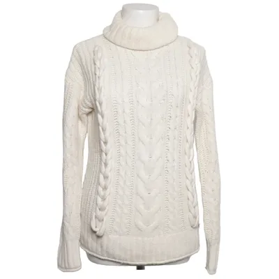 Polotröja (Vit) från Abercrombie & Fitch Bomull, Polyester