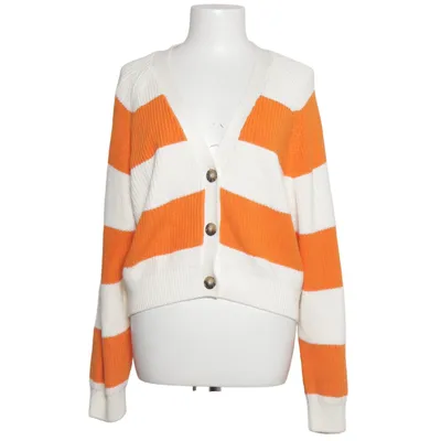 Cardigan (White, Orange) from Monki Cotton