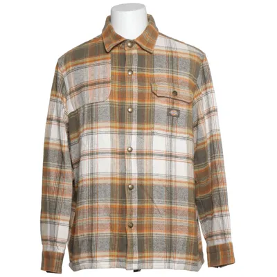 Flannel shirt (Green, Orange, White) from Dickies Cotton