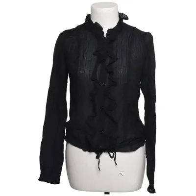 Bluse (Sort) fra Essentiel Antwerp Bomuld, Silke, Viscose