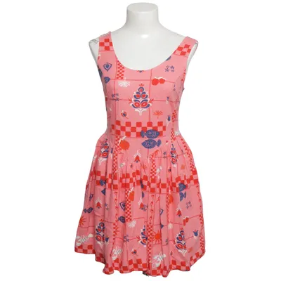 Dress (Pink, Multicolored) from Next Linen, Viscose