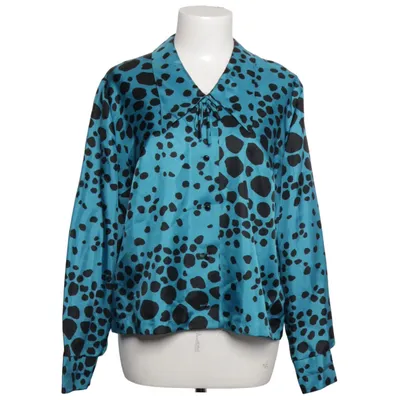 Bluse (Blå, Sort)