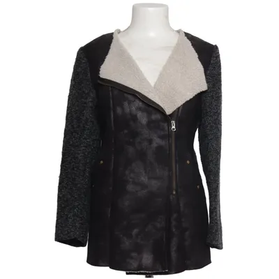 Bikerjack (Zwart, Grijs) van Atmosphere Polyester, Wol