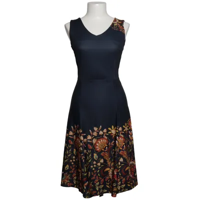 Dress (Blue, Multicolored) from Bomaca Collection Elastane, Polyester