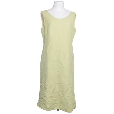 Kjole (Gul, Grøn) fra Zapa Acetat, Linned, Viscose