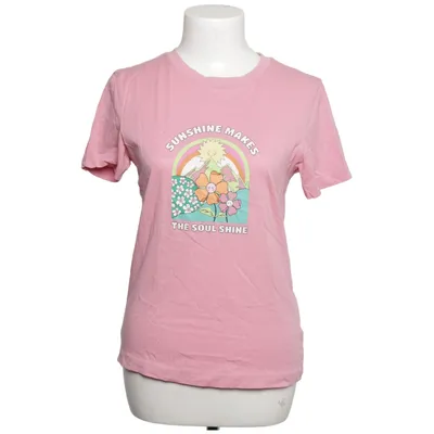 T-shirt (Roze, Meerkleurig) van Clockhouse Katoen