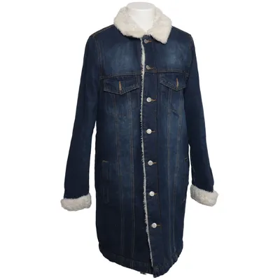 Foret Jeansjakke (Blå) fra Denim Co Bomuld, Polyester
