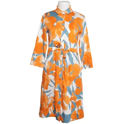 Shirt dress (White, Orange, Blue) from FFC Cotton, Elastane, Polyamide