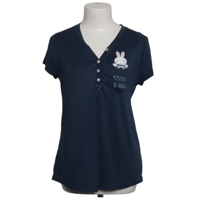 Top (Blauw) van Vinetta Elastaan, Polyester