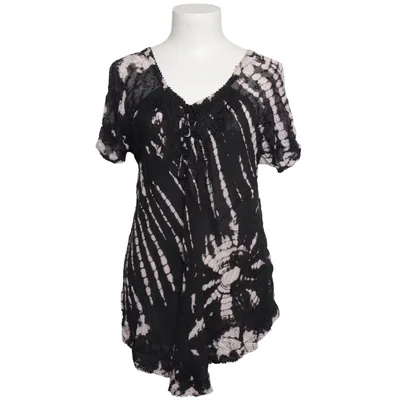 Tunic (Black, White) from Sakkas Viscose