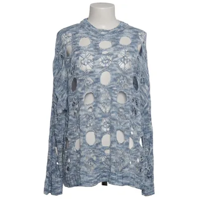 Pull-over (Bleu, Blanc) de The Ragged Priest Acrylique, Polyamide