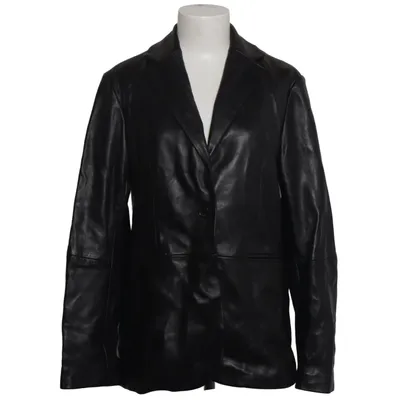 Blazer (Noir) de Zara Leather Collection Viscose