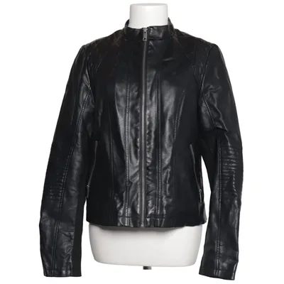 Bikerjack (Zwart) van Laura Scott Elastaan, Polyester, Polyurethaan